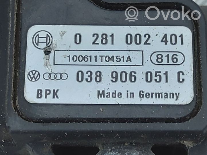 Audi A8 S8 D4 4H Ilmanpaineanturi 038906051C