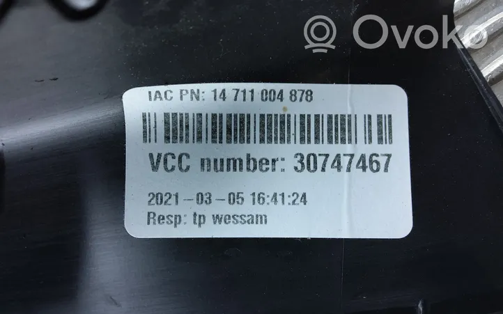 Volvo V60 Vitre arrière / joint de vitre 30747467