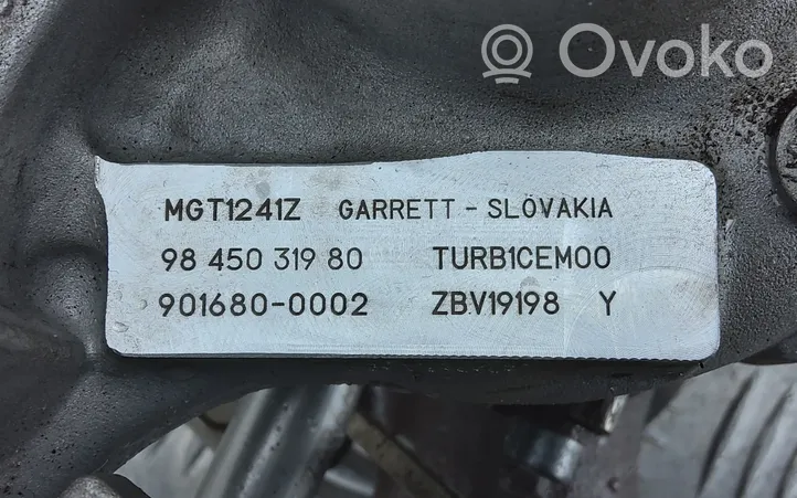 Peugeot 208 Turbine 9845031980