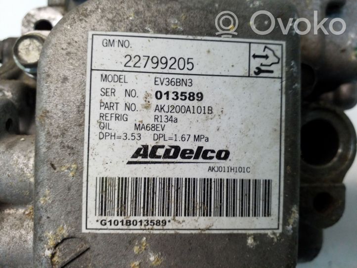 Chevrolet Volt I Compressore aria condizionata (A/C) (pompa) 22799205