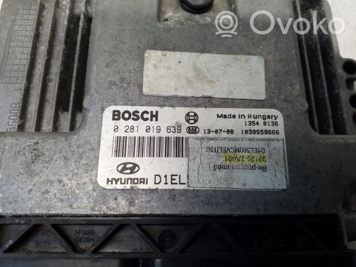 Hyundai ix35 Calculateur moteur ECU 0281019639