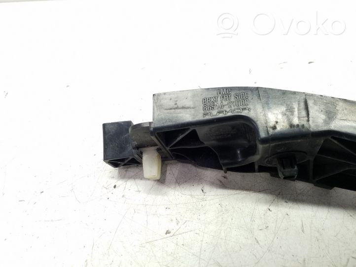 Hyundai ix35 Staffa di rinforzo montaggio del paraurti anteriore 866142Y000