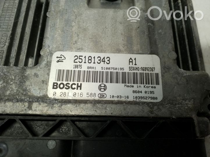 Chevrolet Captiva Sterownik / Moduł ECU 25181343