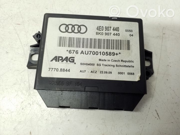 Audi A8 S8 D3 4E Autres unités de commande / modules 4E0907440