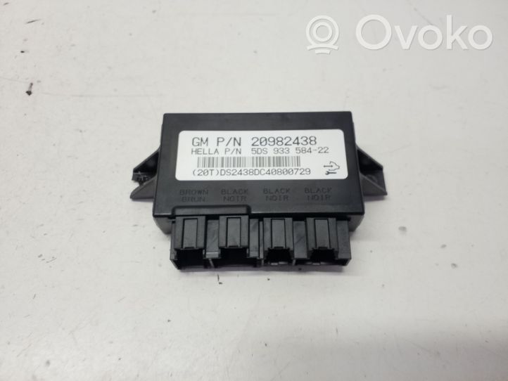 Chevrolet Captiva Unidad de control del asiento 20982438