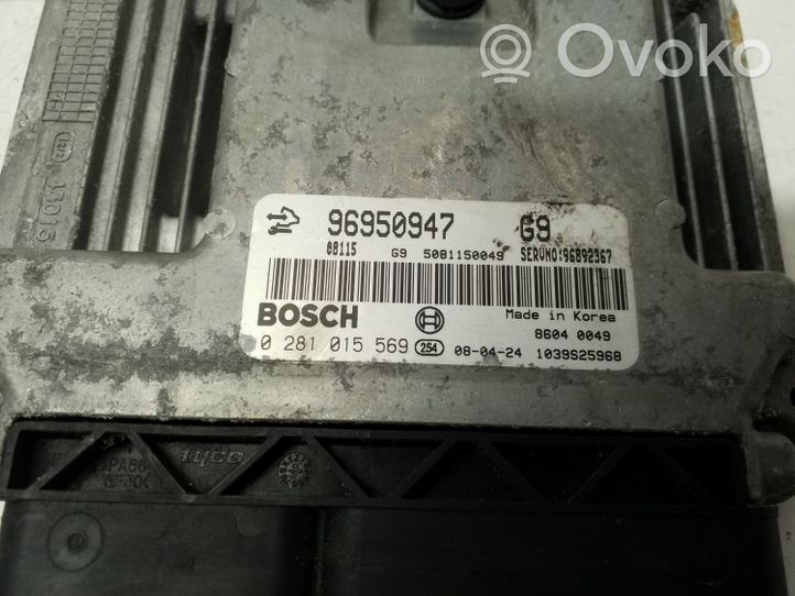 Chevrolet Captiva Variklio valdymo blokas 96950947