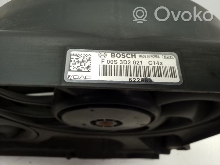 Chevrolet Captiva Jäähdyttimen jäähdytinpuhaltimen suojus 95461716