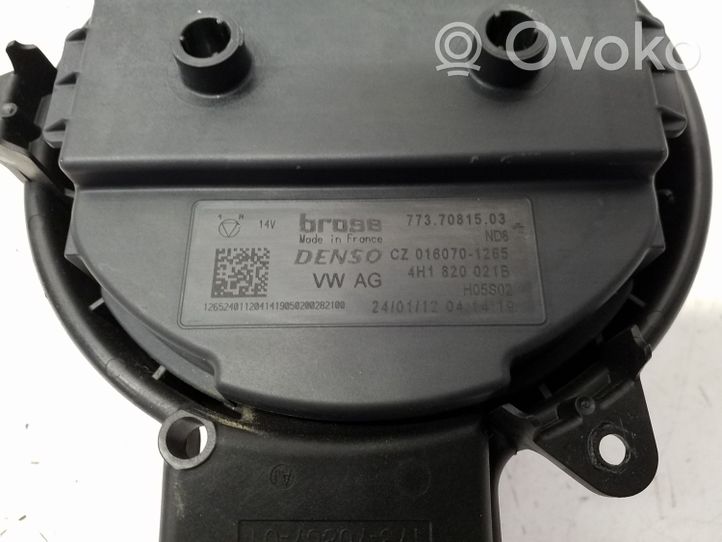 Audi A6 S6 C7 4G Ventola riscaldamento/ventilatore abitacolo 4H1820021B