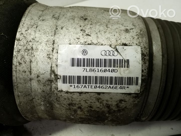 Audi Q7 4L Amortyzator zawieszenia pneumatycznego osi przedniej 7L8616040D