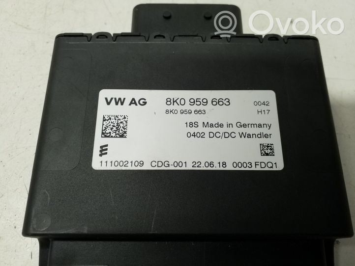 Porsche Macan Power management control unit 8K0959663