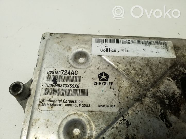 Chrysler Town & Country V Sterownik / Moduł ECU P05150724AC