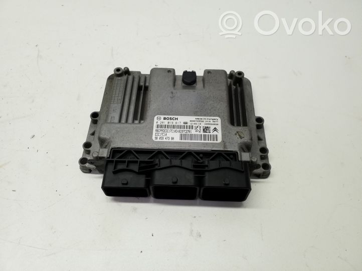 Citroen Berlingo Engine control unit/module 9666729580