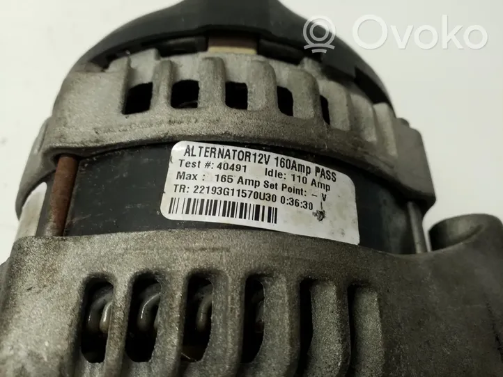 Chrysler Town & Country V Generatore/alternatore 22193074