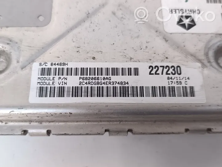 Dodge Grand Caravan Sterownik / Moduł ECU P05150778AB