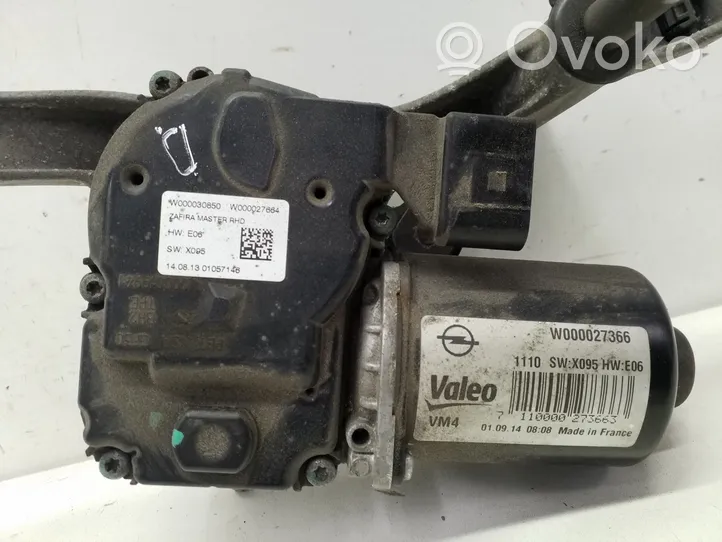 Opel Zafira C Wiper motor W000027366