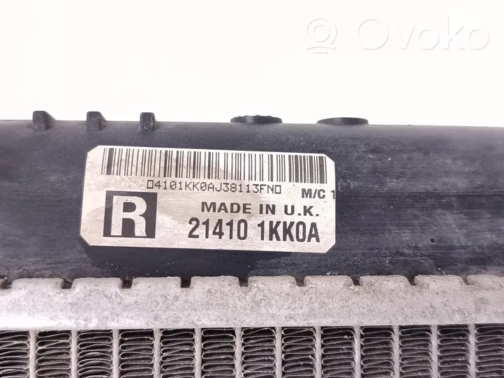 Nissan Juke I F15 Aušinimo skysčio radiatorius 214101KK0A