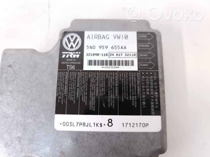 Volkswagen Tiguan Centralina/modulo airbag 5N0959655AA