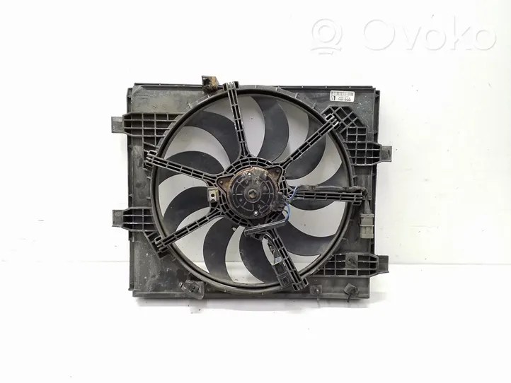 Nissan Juke I F15 Kale ventilateur de radiateur refroidissement moteur 214833ZU0A