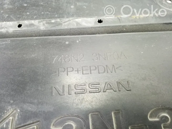 Nissan Leaf I (ZE0) Couvre-soubassement inférieur 748N23NF0A