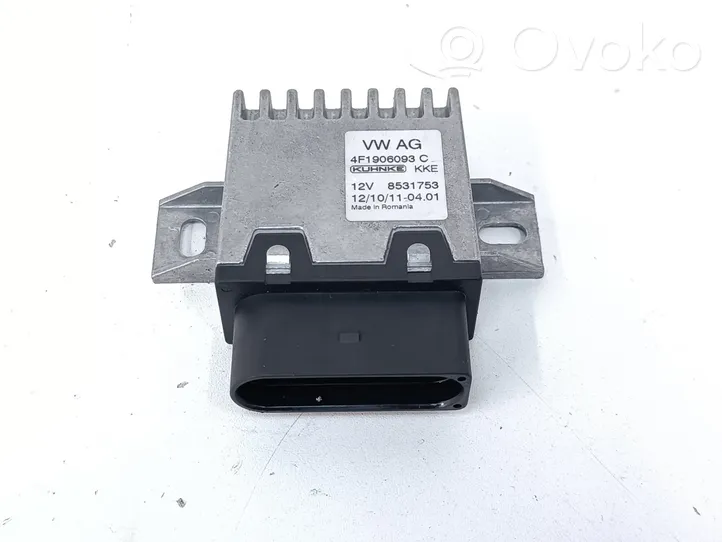 Audi Q7 4L Fuel injection pump control unit/module 4F1906093C