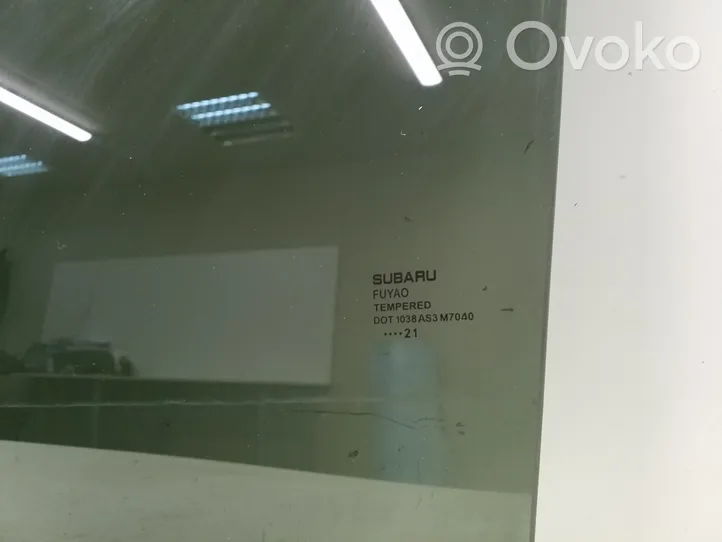 Subaru Outback (BT) Vetro del finestrino della portiera posteriore 