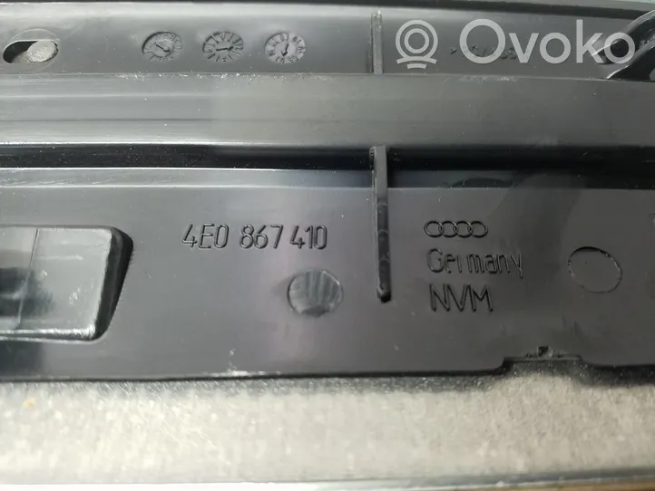 Audi A8 S8 D3 4E Etuoven verhoilu (käytetyt) 4E0867409