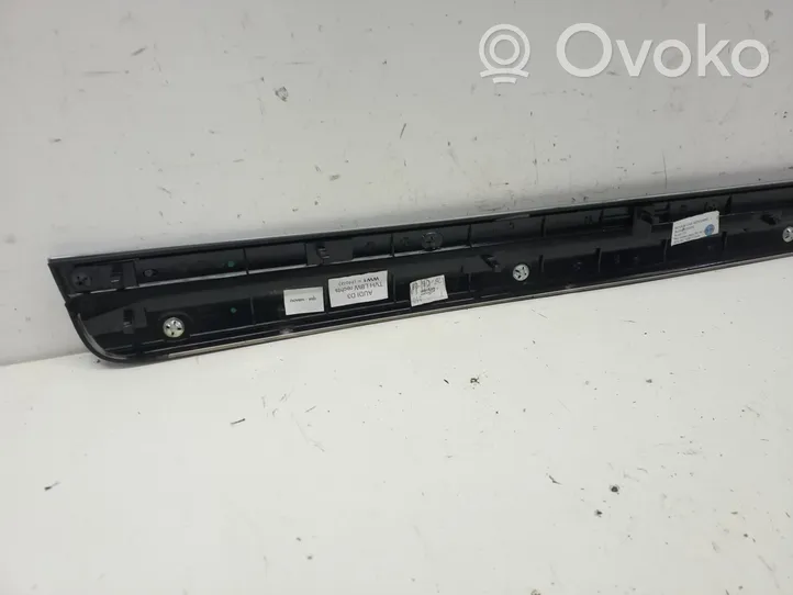 Audi A8 S8 D3 4E Baguette moulure de porte arrière 4E4867419