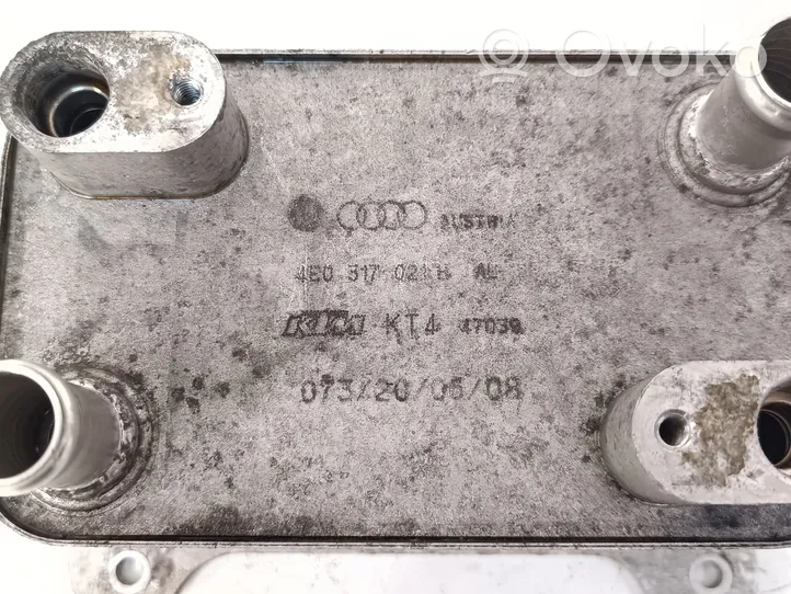 Audi A8 S8 D3 4E Vaihteistoöljyn jäähdytin 4E0317021H