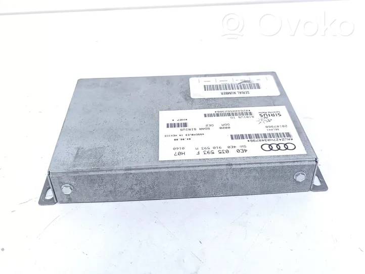 Audi A8 S8 D3 4E Controllo multimediale autoradio 4E0035593F