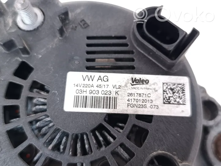 Porsche Cayenne (92A) Generatore/alternatore 03H903023K