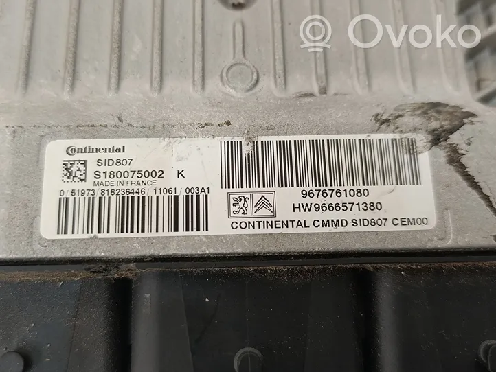 Citroen C4 Grand Picasso Sterownik / Moduł ECU 9676761080