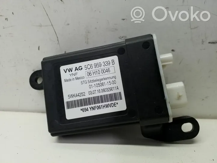 Audi A6 S6 C7 4G Modulo di controllo sedile 5C6959339B