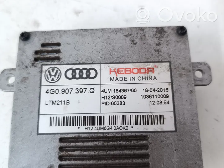 Audi A6 S6 C7 4G Modulo di zavorra faro Xenon 4G0907397Q