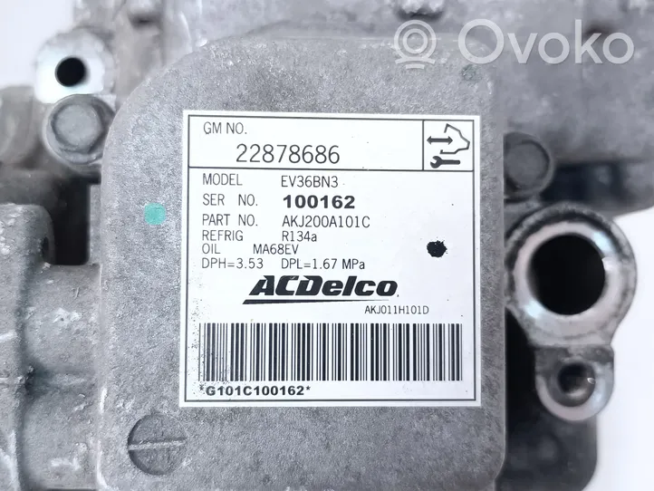 Chevrolet Volt I Compressore aria condizionata (A/C) (pompa) 22878686