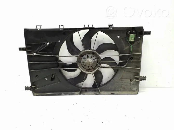 Opel Astra J Radiator cooling fan shroud 13360890