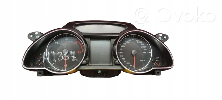 Audi A5 8T 8F Speedometer (instrument cluster) 8T0920931D