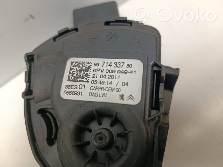 Citroen C3 Pedał gazu / przyspieszenia 9671433780