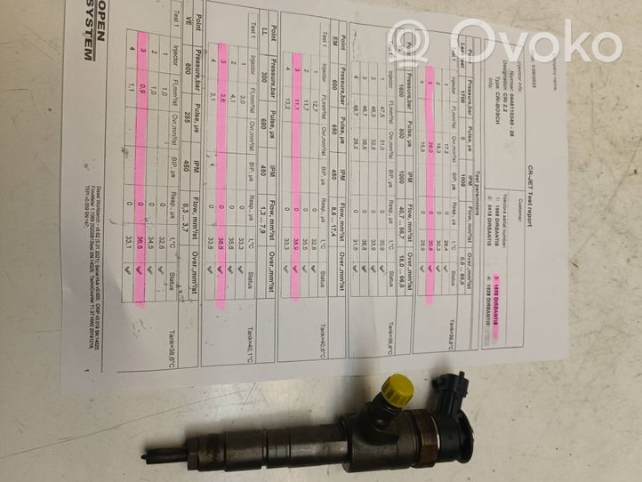 Citroen C4 II Injecteur de carburant 0445110340