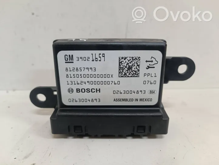 Opel Zafira C Unité de commande, module PDC aide au stationnement 0263004893