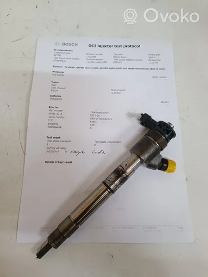 Opel Zafira C Fuel injector 0445110713