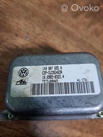 Audi A3 S3 8P Aktiivijousituksen ohjainlaite (ESP) 1K0907655A