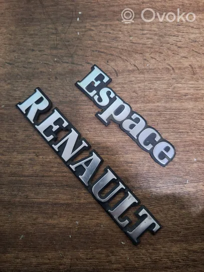 Renault Espace II Logo, emblème de fabricant 