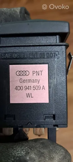 Audi A8 S8 D2 4D Hätävilkkujen kytkin 4D0941509A