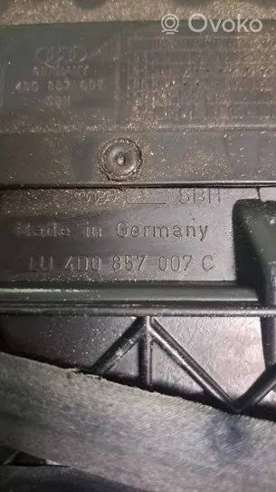 Audi A8 S8 D2 4D Muu keskikonsolin (tunnelimalli) elementti 4d0857007c