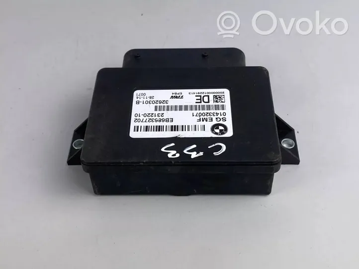 BMW 3 F30 F35 F31 Module de commande de frein à main 6863277