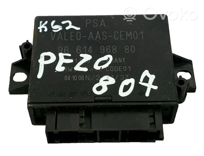 Peugeot 807 Pysäköintitutkan (PCD) ohjainlaite/moduuli 9661496880