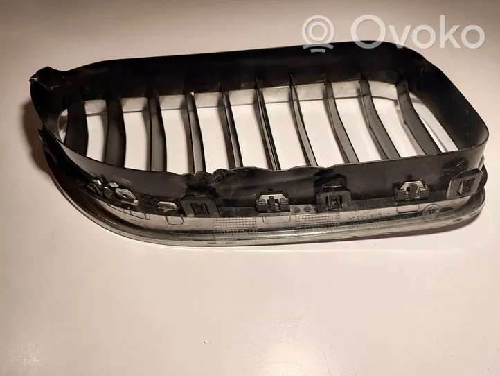 BMW 6 F06 Gran coupe Grille calandre supérieure de pare-chocs avant 10627110