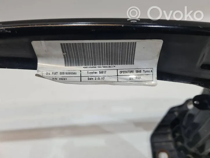 Fiat 500X Traversa di supporto paraurti anteriore 519360580