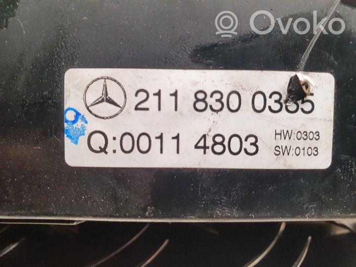 Mercedes-Benz E W211 Unidad de control climatización 2118300385