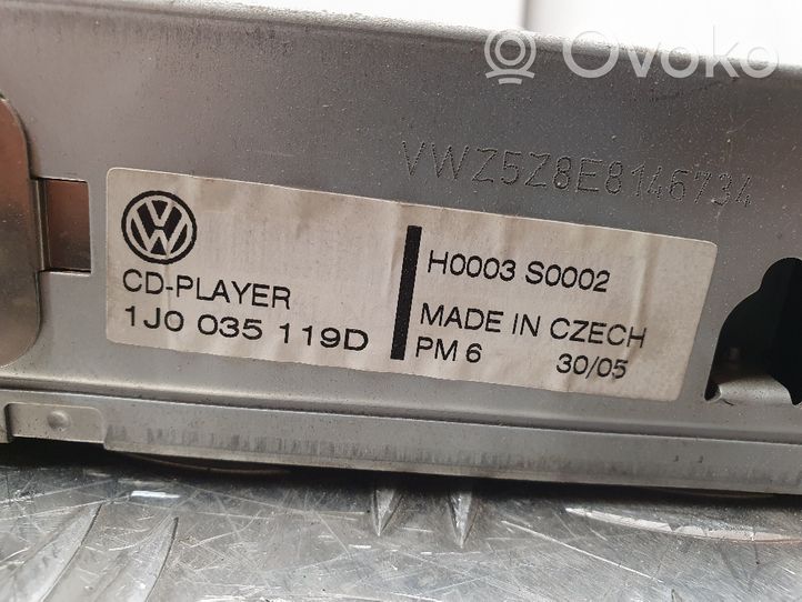 Volkswagen PASSAT B5.5 CD/DVD-vaihdin 1J0035119D
